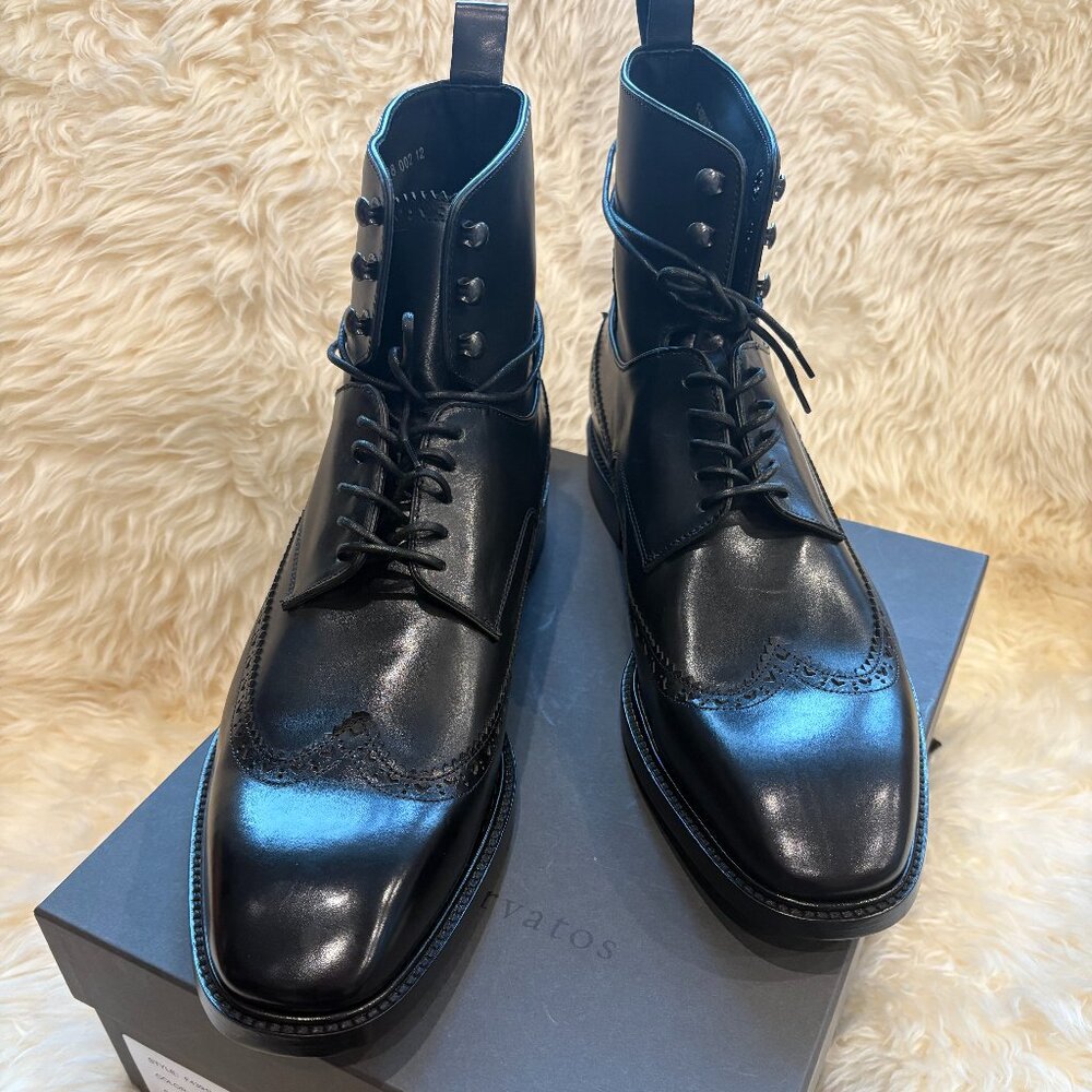 NIB John Varvatos Harrison Wingtip Boot